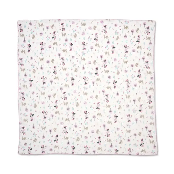 【Baby City娃娃城】米妮多用途紗布巾(印花)