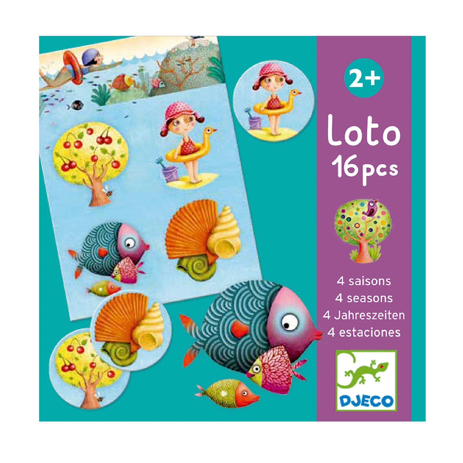 【DJECO智荷】Bingo卡/四季之美