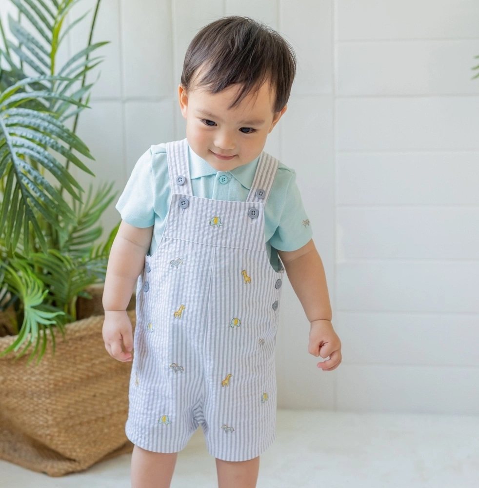 【Little Me】可愛動物吊帶褲套裝