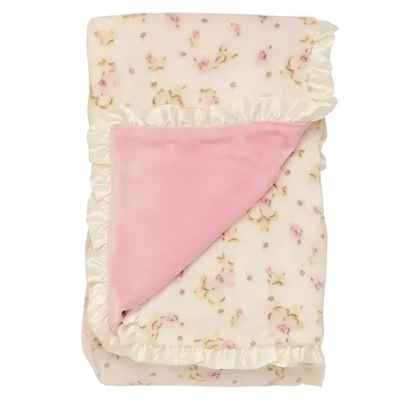 【Little Me】玫瑰蓋毯