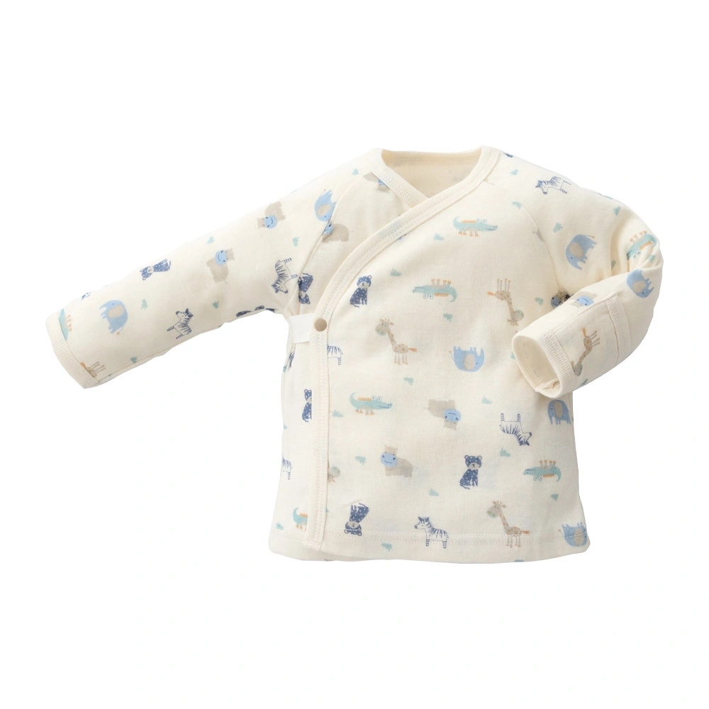 【Baby City娃娃城】羊毛長袖肚衣/河馬好朋友