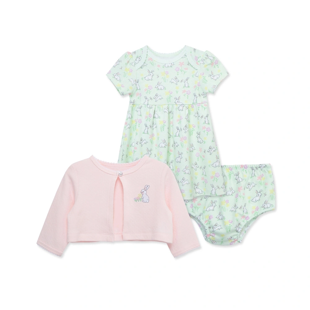 【Little Me】兔子花園外套/洋裝/褲