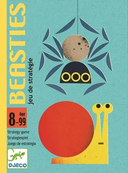 【DJECO智荷】卡牌遊戲/彩色昆蟲