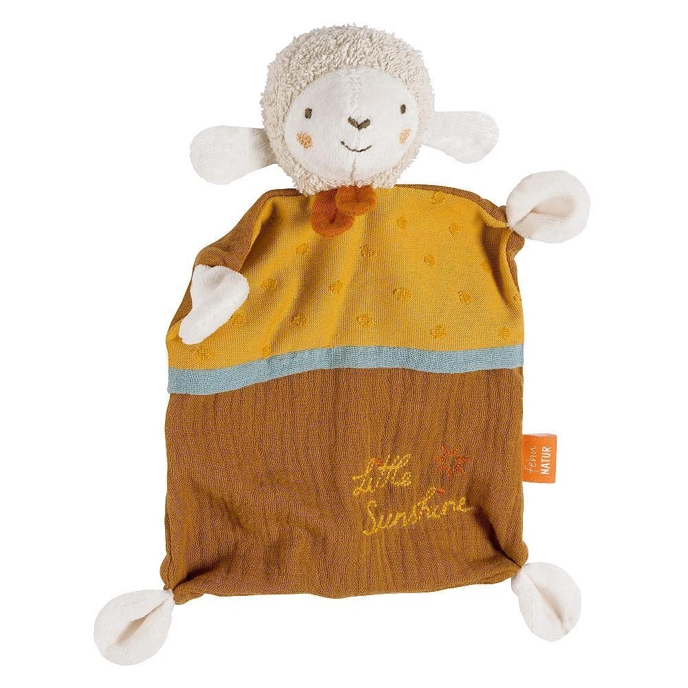 【FEHN芬恩】悠棉麥田小羊布偶安撫巾