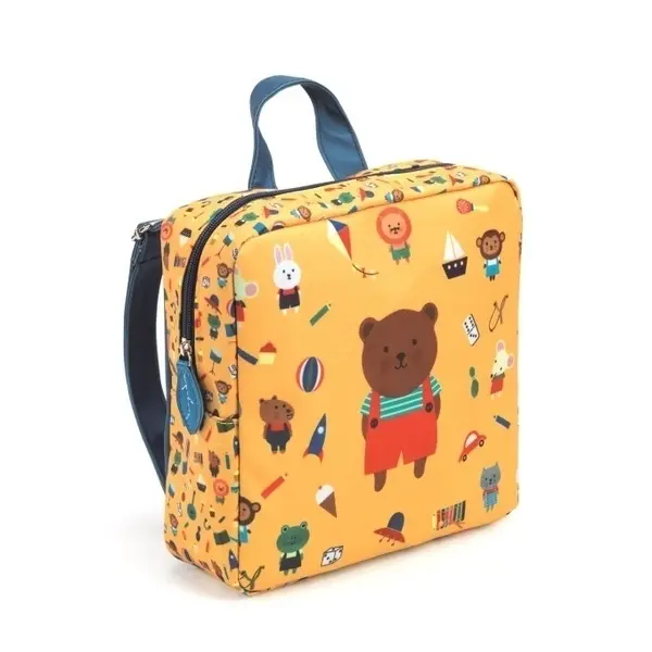 【DJECO智荷】兒童背包／寶貝熊上學去