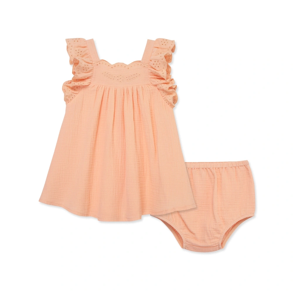 【Little Me】桃色背心洋裝/襯褲《3歲(含)以上無襯褲》