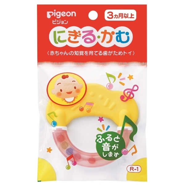 【Pigeon貝親】玩具牙齒咬環R1