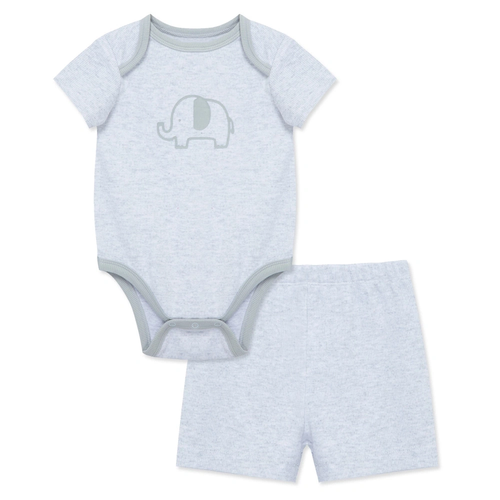 【Little Me】大象竹纖維連身衣/褲子