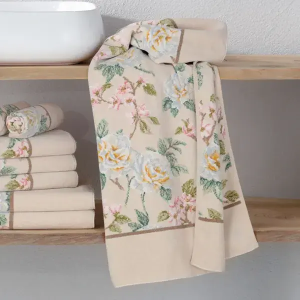 【feiler】香草玫瑰浴巾(75x150)