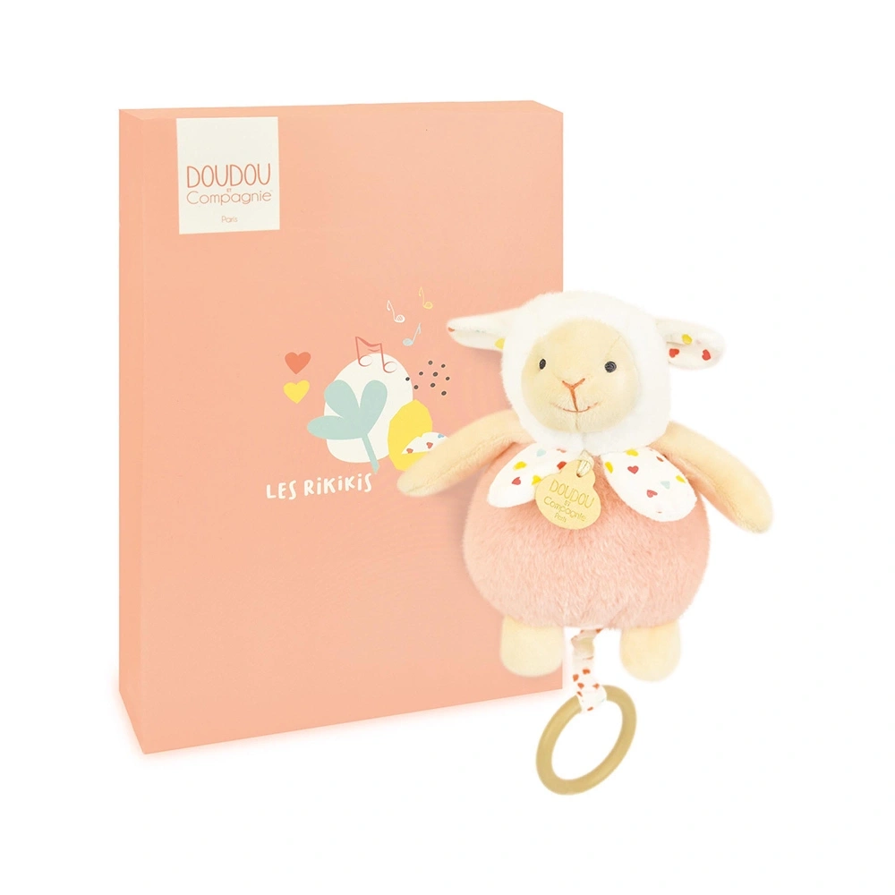 【Doudou】瑞奇好朋友/布偶音樂鈴/綿羊