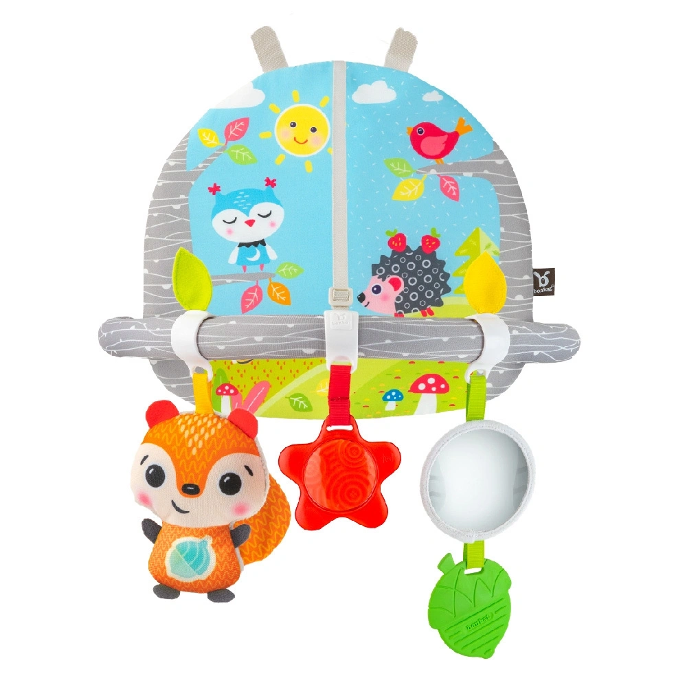 【Benbat】汽座玩具架-快樂狐狸