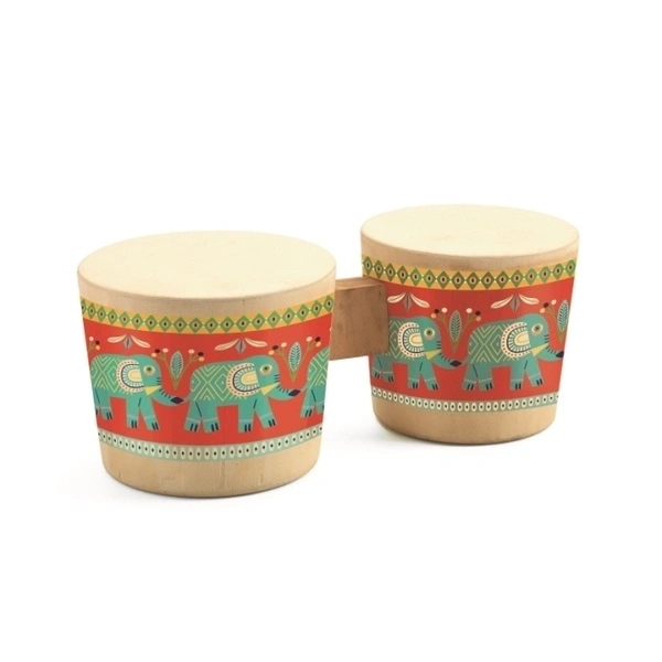 【DJECO智荷】寶寶玩玩樂／曼波大象邦哥鼓