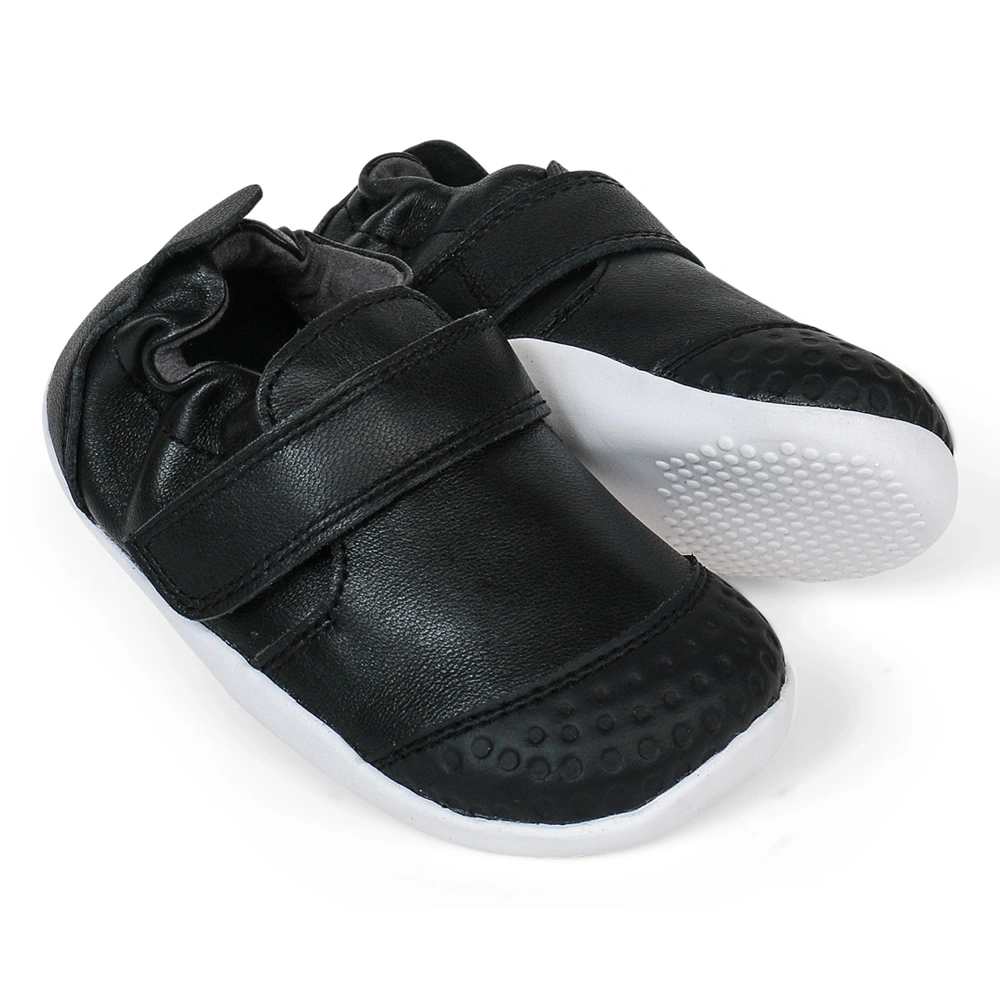 【BOBUX】真皮Xplorer成長鞋/Go/皮革黑