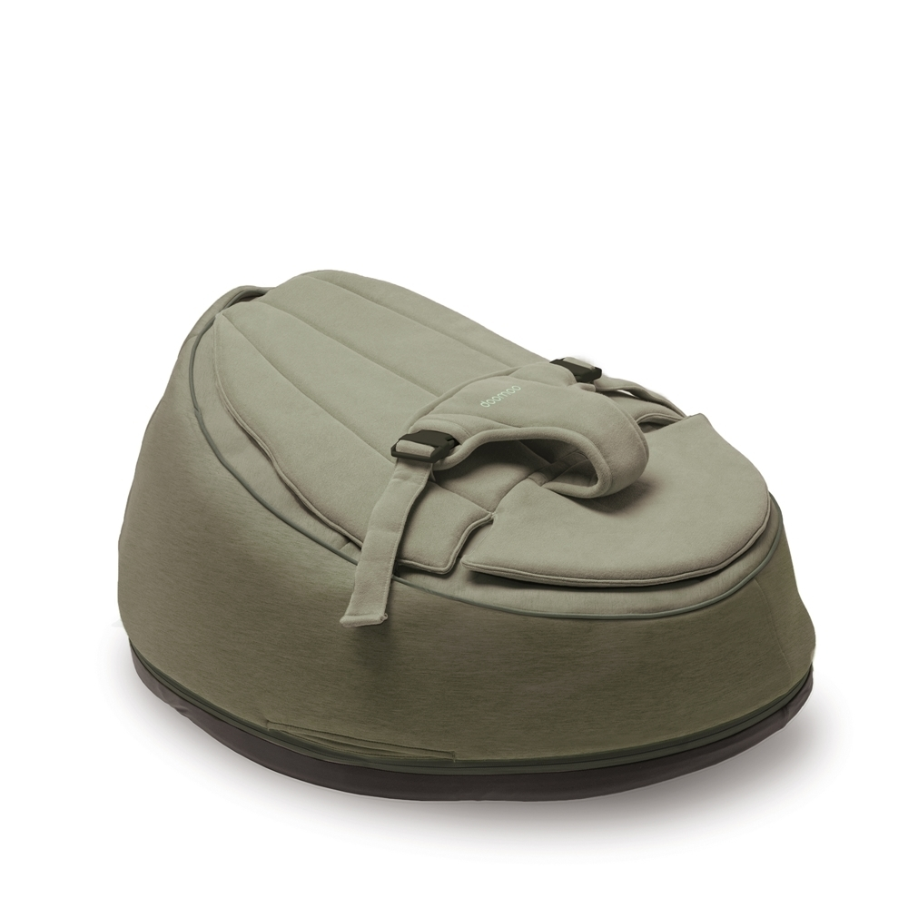 【Doomoo】嬰兒成長型舒眠搖椅／墨綠