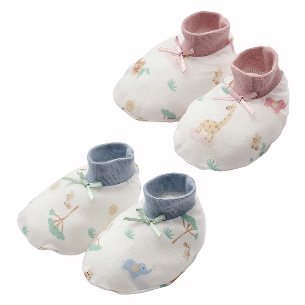 【Baby City娃娃城】天絲腳套(草原動物) / 2色