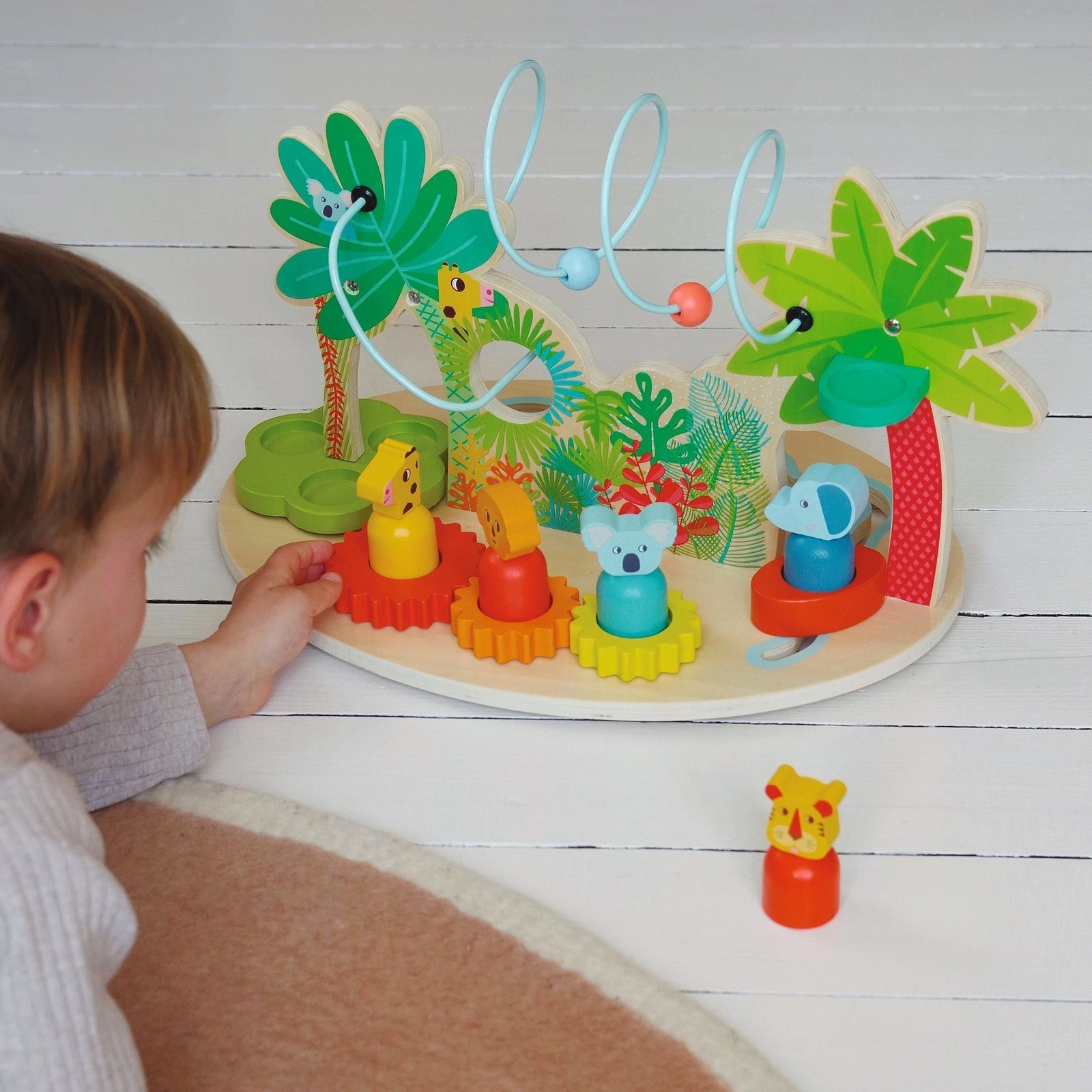 【DJECO智荷】木玩/叢林動物冒險樂園