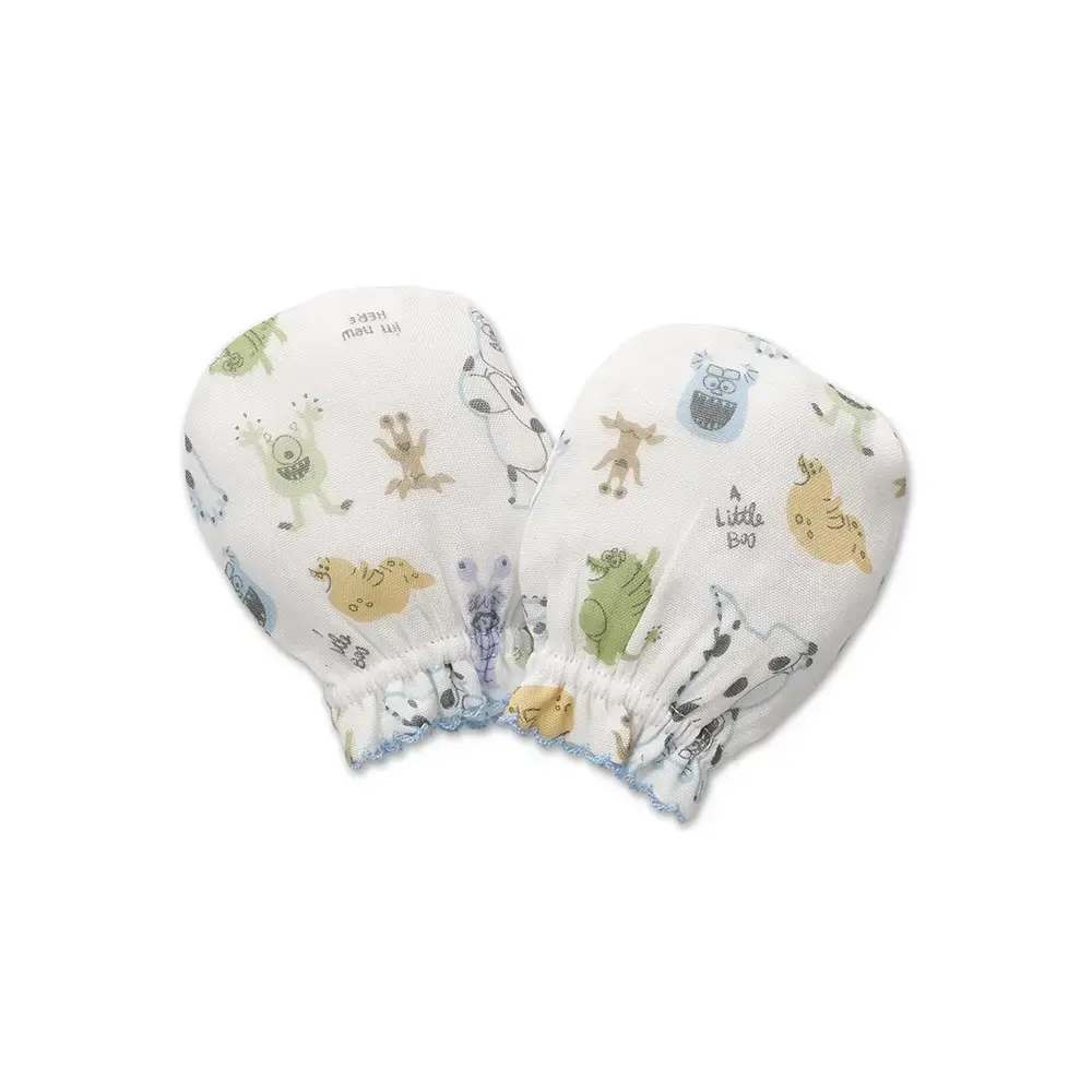 【Baby City娃娃城】怪獸造型紗布手套