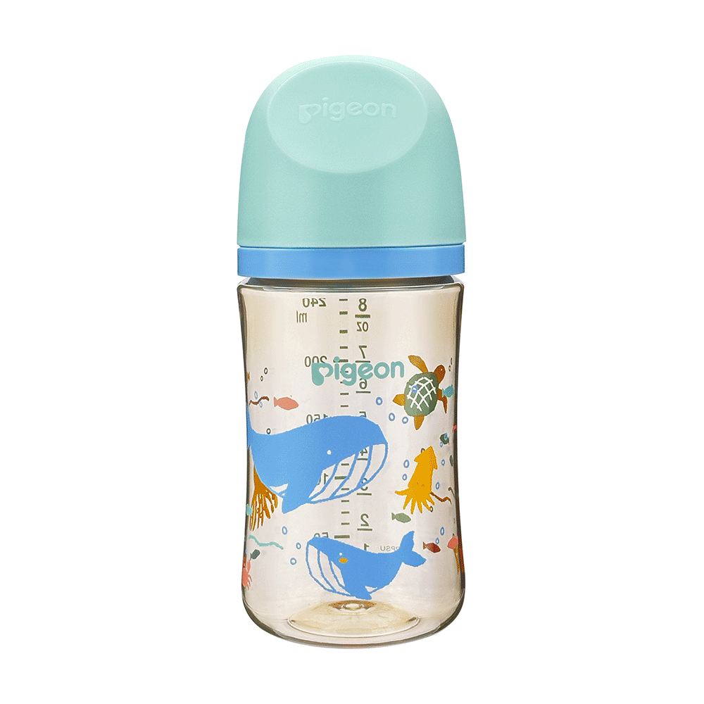 【Pigeon貝親】第三代母乳實感PPSU奶瓶240ml/多款