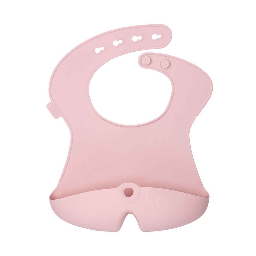 【B.BOX】矽膠便攜防外翻圍兜/3款