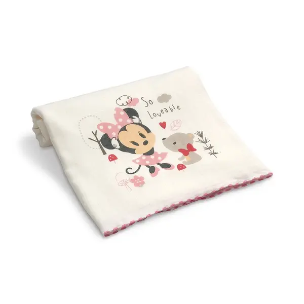 【Baby City娃娃城】米妮紗布浴巾