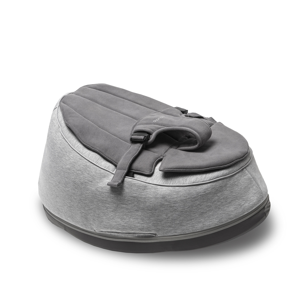 【Doomoo】嬰兒成長型舒眠搖椅／淺灰