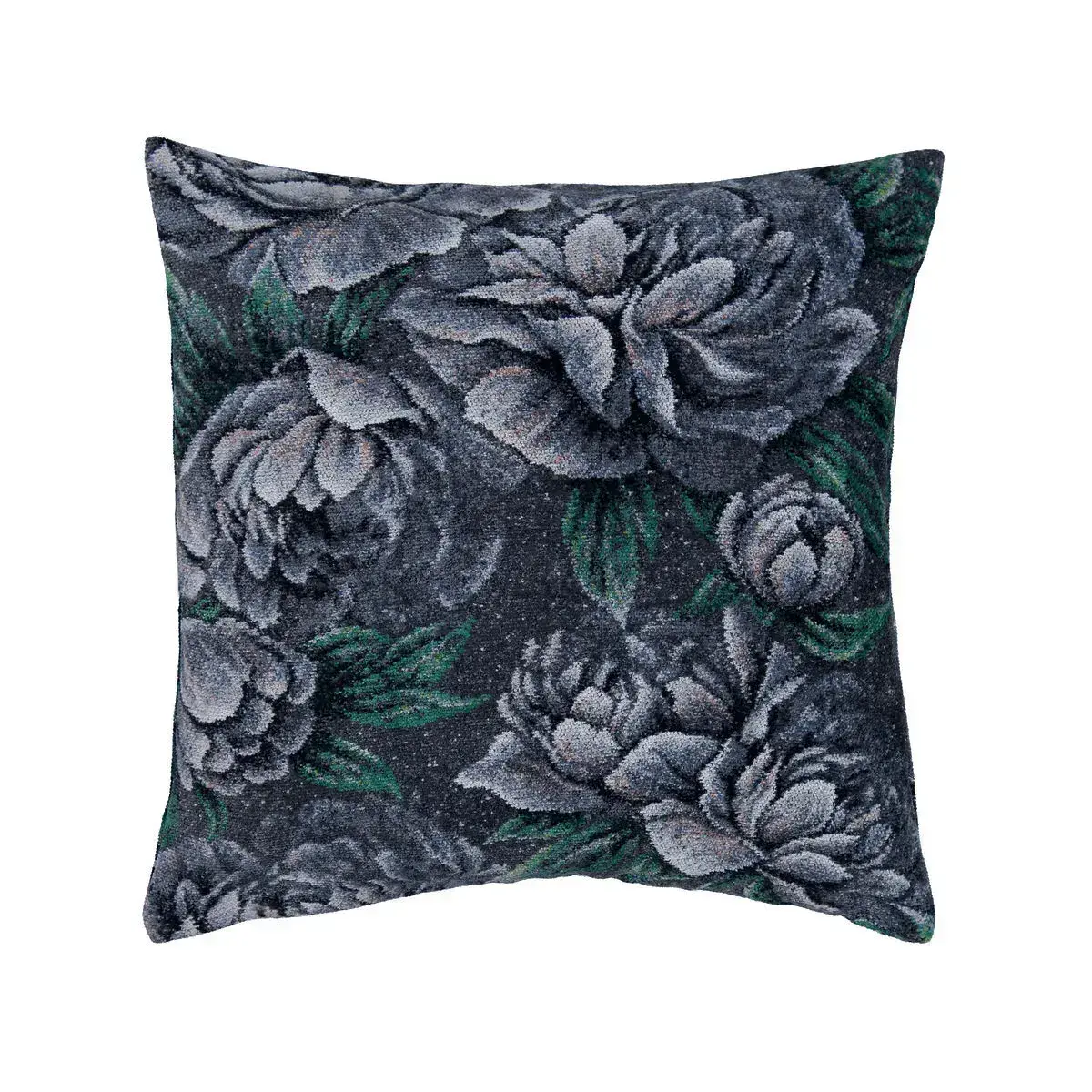 【feiler】黑色牡丹靠墊(45x45)