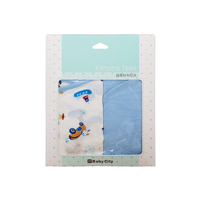 【Baby City娃娃城】超柔紗布肚衣2入/4色