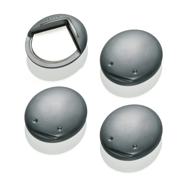 【reer】設計風-桌角防撞保護貼/深灰 4入