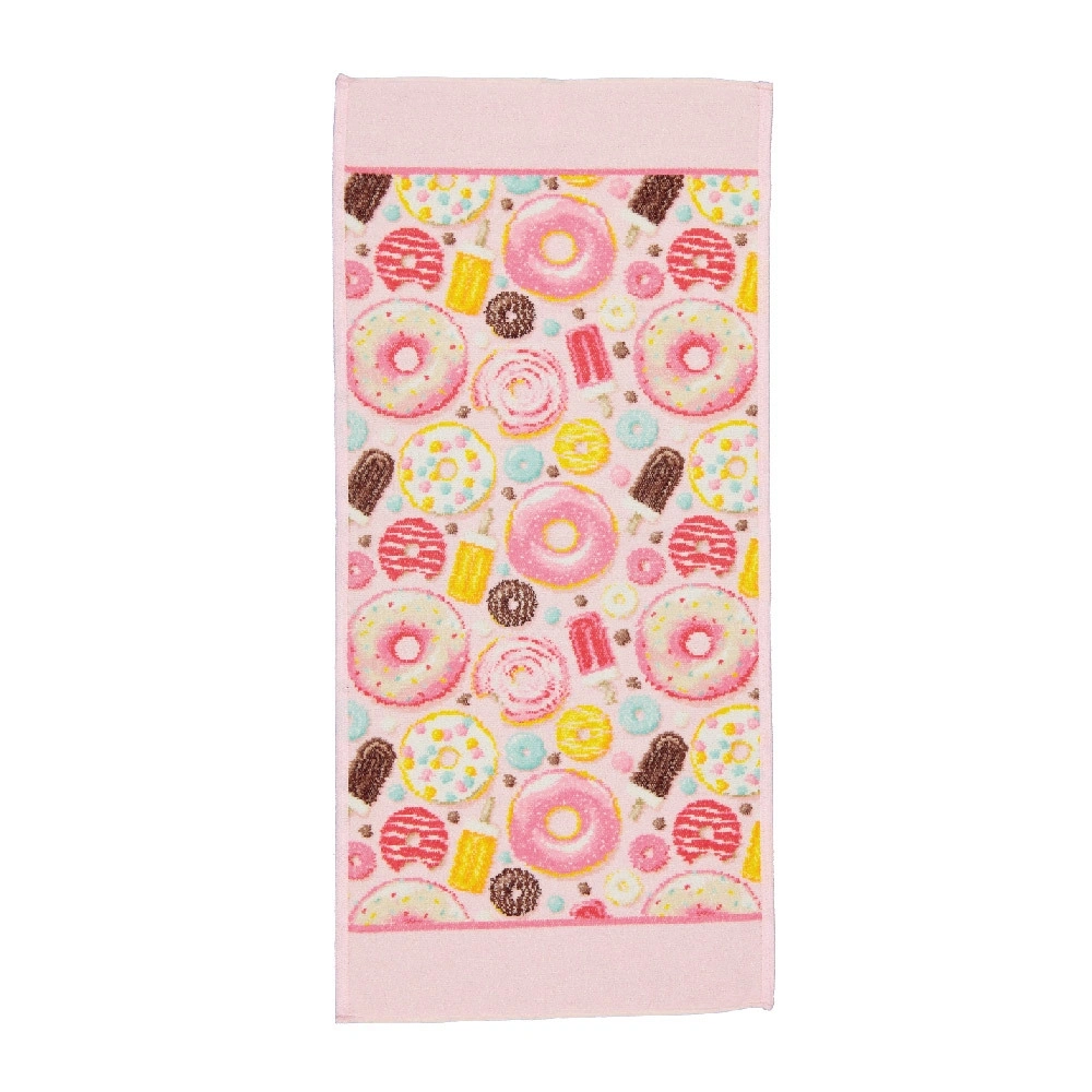 【feiler】粉紅甜點長巾(37x80)