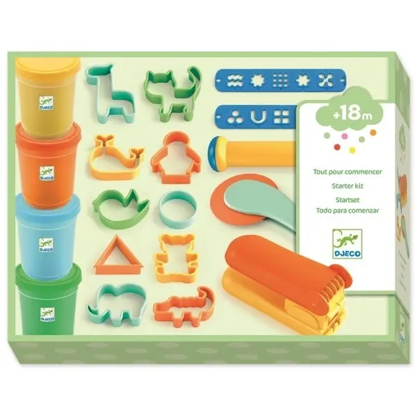 【DJECO智荷】黏土藝術/造型模具17件組