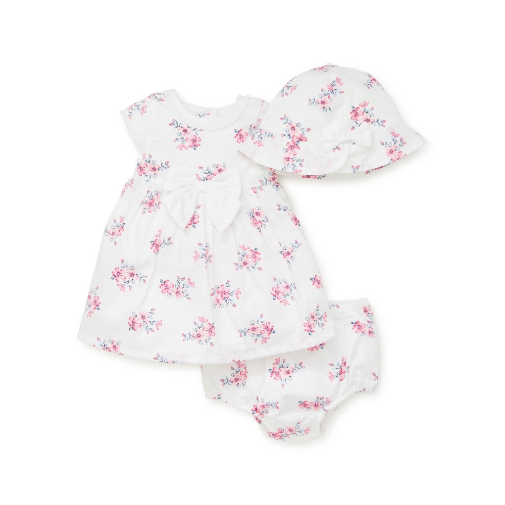 【Little Me】夢幻洋裝/襯褲/帽