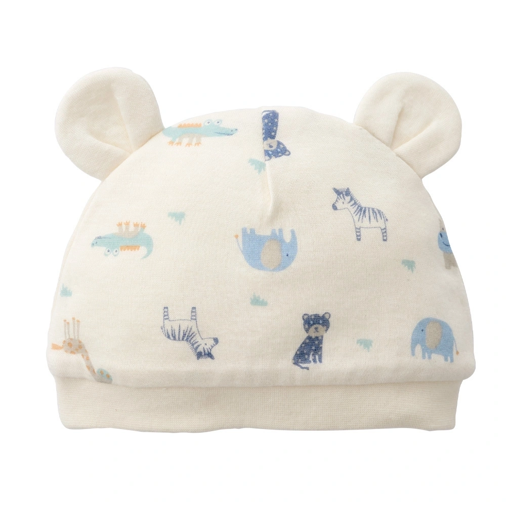 【Baby City娃娃城】羊毛初生帽/河馬好朋友