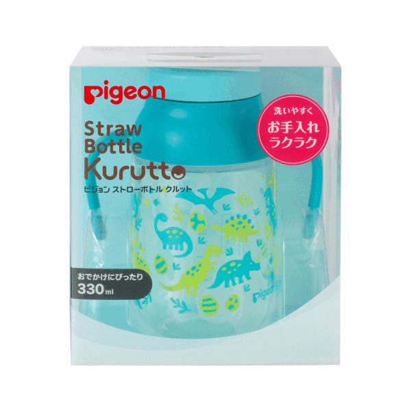 【Pigeon貝親】Kurutto吸管杯