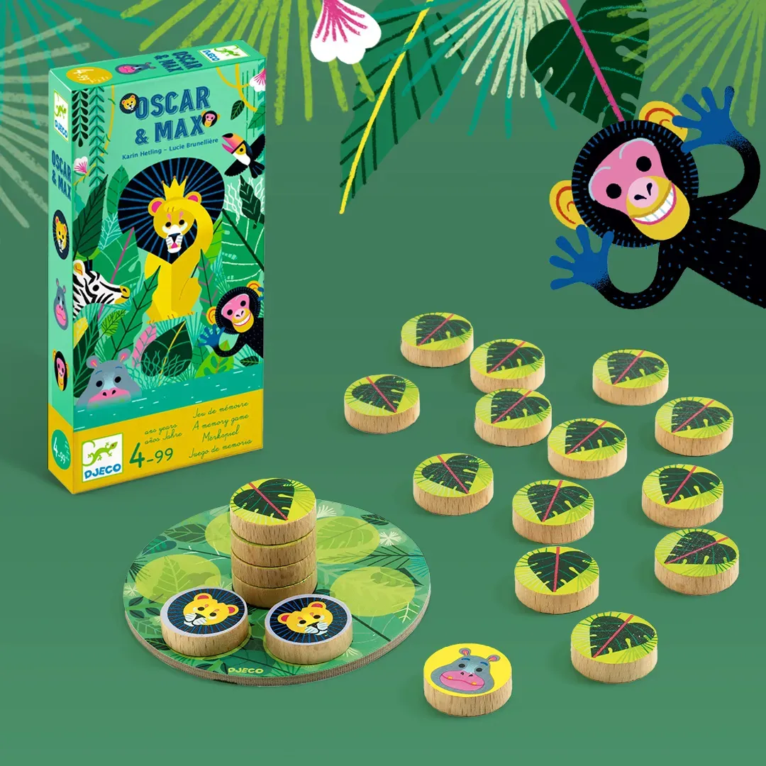 【DJECO智荷】記憶遊戲/召喚獅王