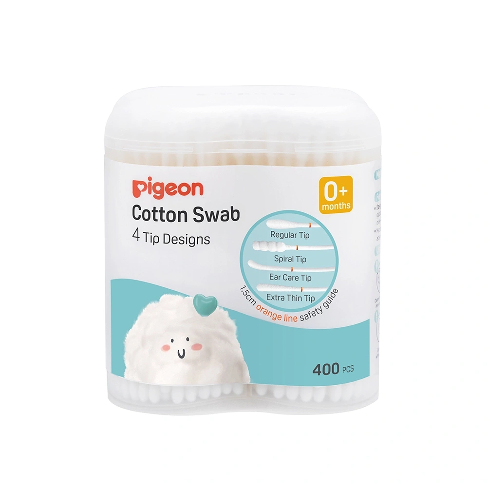 【Pigeon貝親】棉棒四合一400入