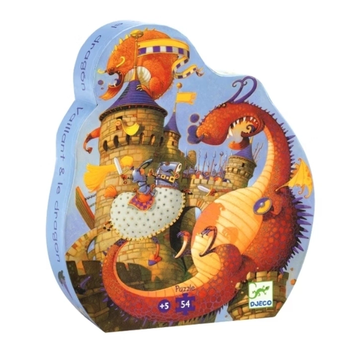 【DJECO智荷】拼圖屋/威龍城堡