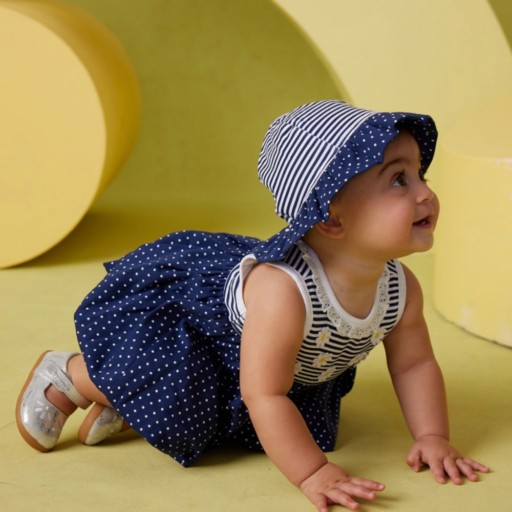 【Little Me】雛菊澎澎裙連身衣/帽子