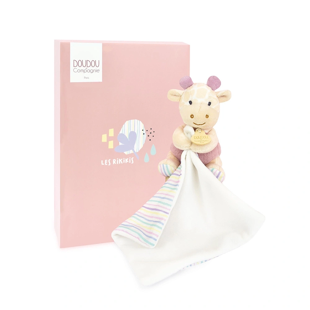 【Doudou】瑞奇好朋友/布偶安撫巾/長頸鹿