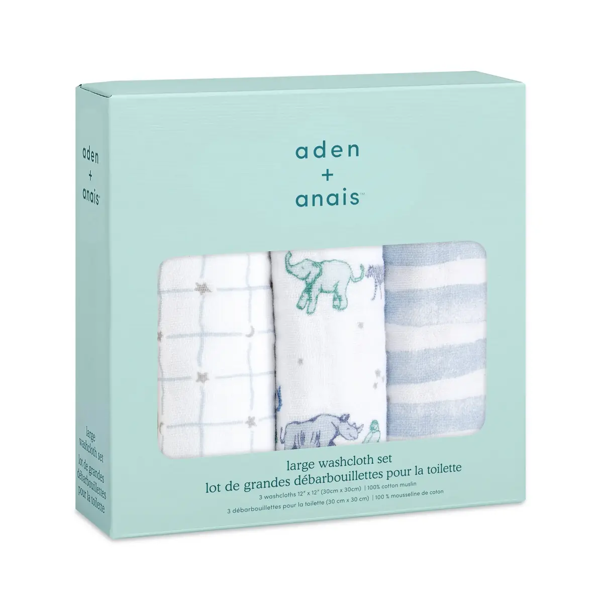 【Aden & Anais】方巾3入/冉冉之星