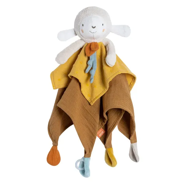 【FEHN芬恩】悠棉麥田小羊奶嘴安撫巾