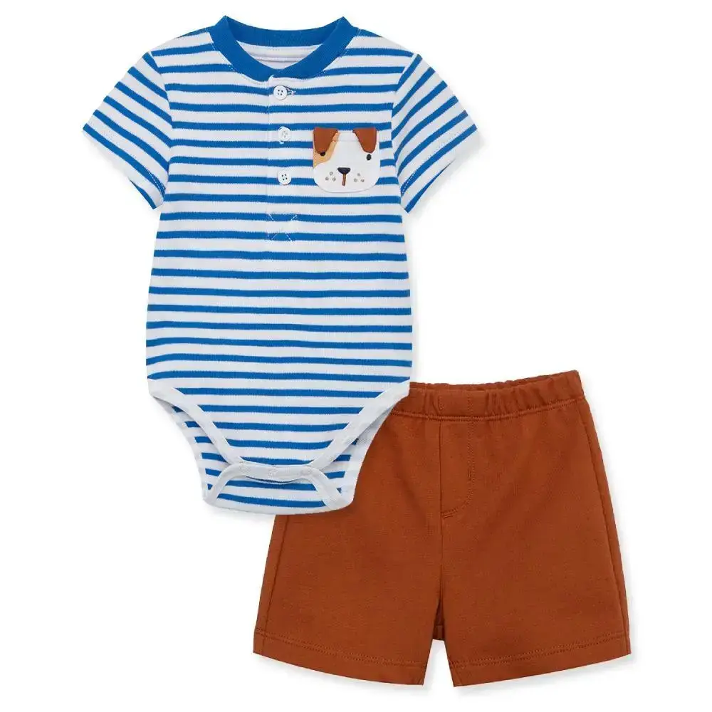 【Little Me】小狗連身衣/短褲