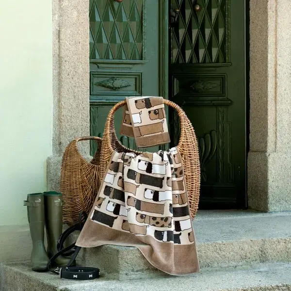 【feiler】機靈小狗長巾(37x80)