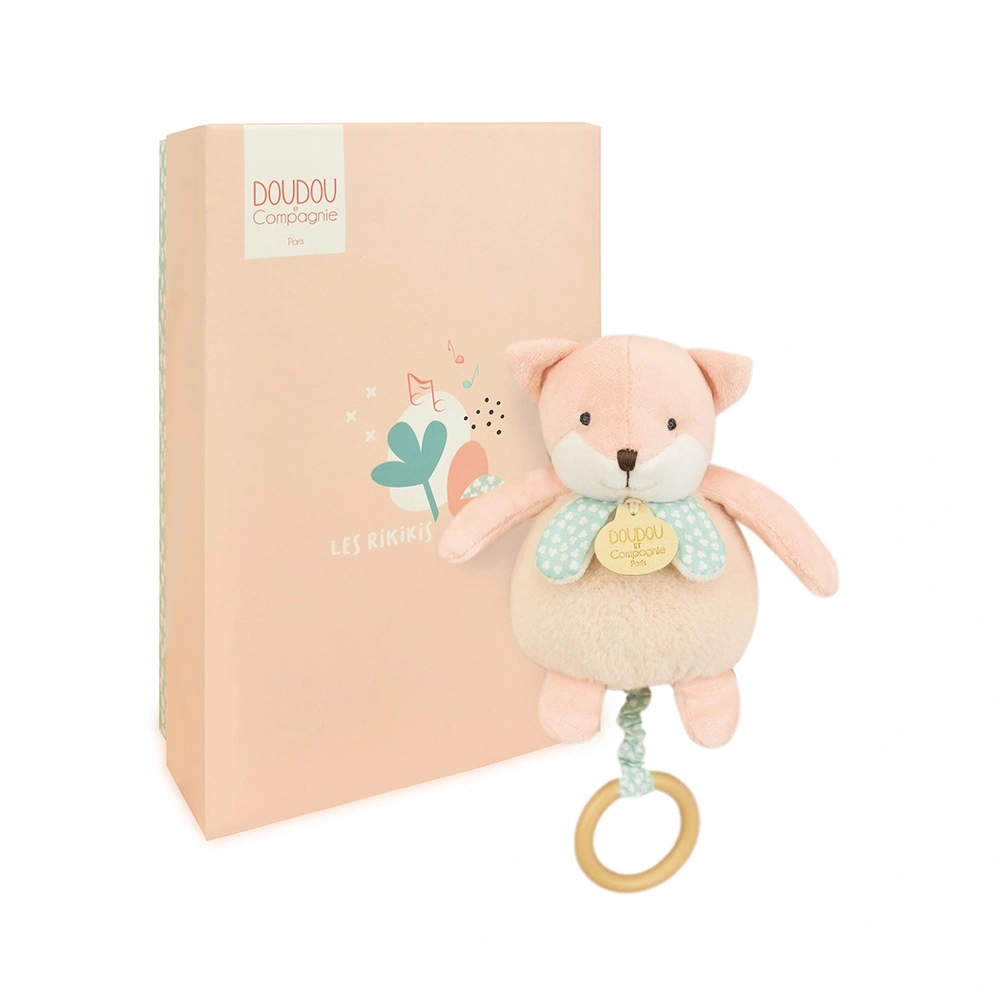 【Doudou】瑞奇好朋友/布偶音樂鈴/狐狸