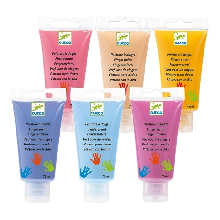 【DJECO智荷】創意彩繪/粉色手抹膏(6件)