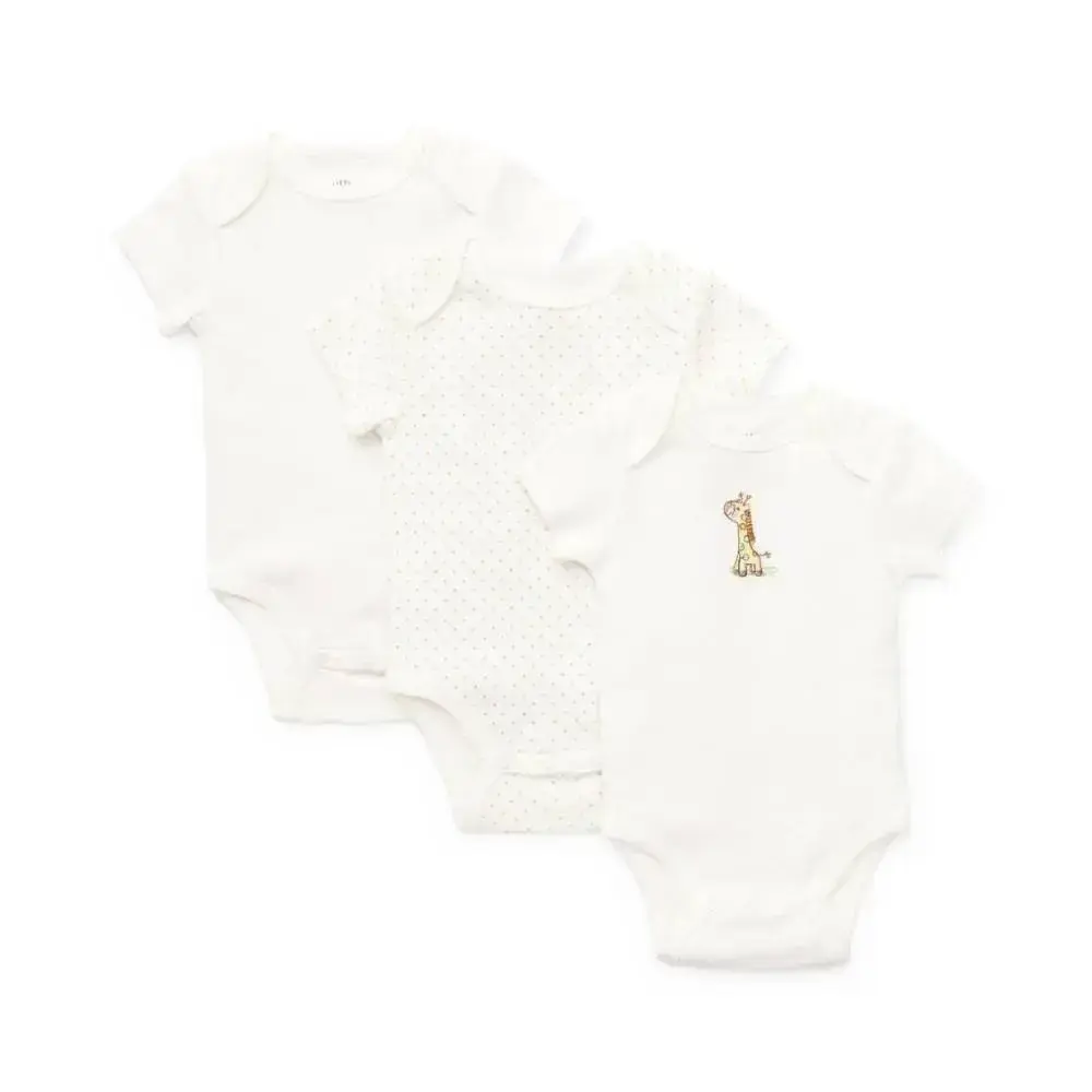 【Little Me】長頸鹿連身衣三入組