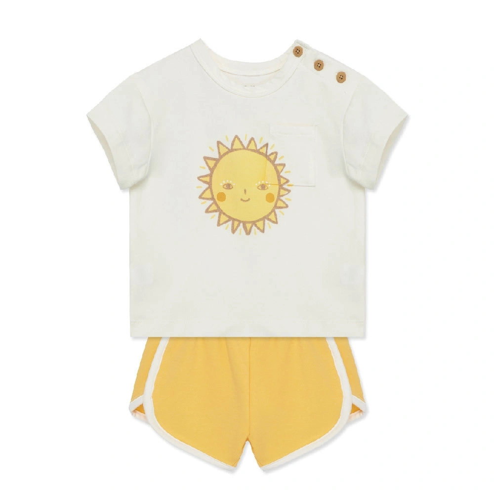 【Little Me】太陽短袖上衣/褲子