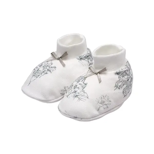 【Baby City娃娃城】天絲棉腳套／歐洲白