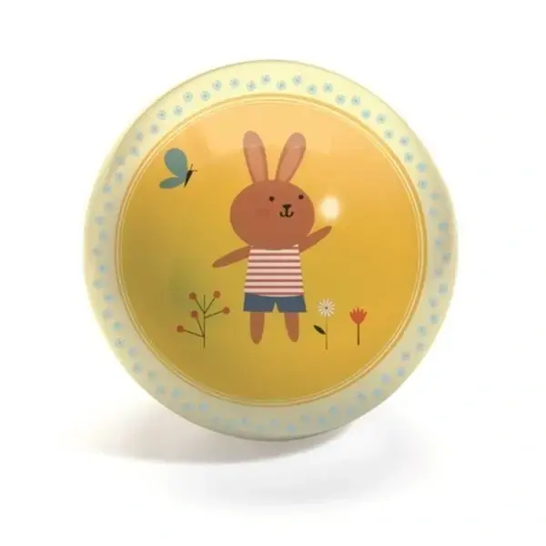 【DJECO智荷】發展遊戲/甜蜜小兔彈力球