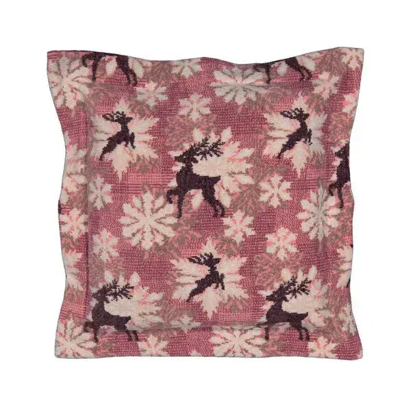 【feiler】雪花麋鹿靠墊(40x40)