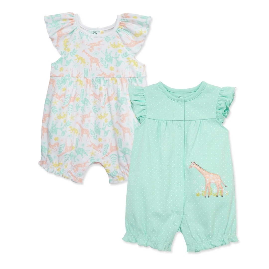 【Little Me】可愛動物短兔裝二入組